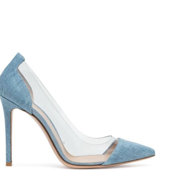 Denim GIANVITO ROSSI Pumps (10.5) - Picture 3 of 14